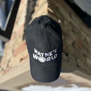Wayne’s world adjustable Dad hat/baseball cap. Size OS